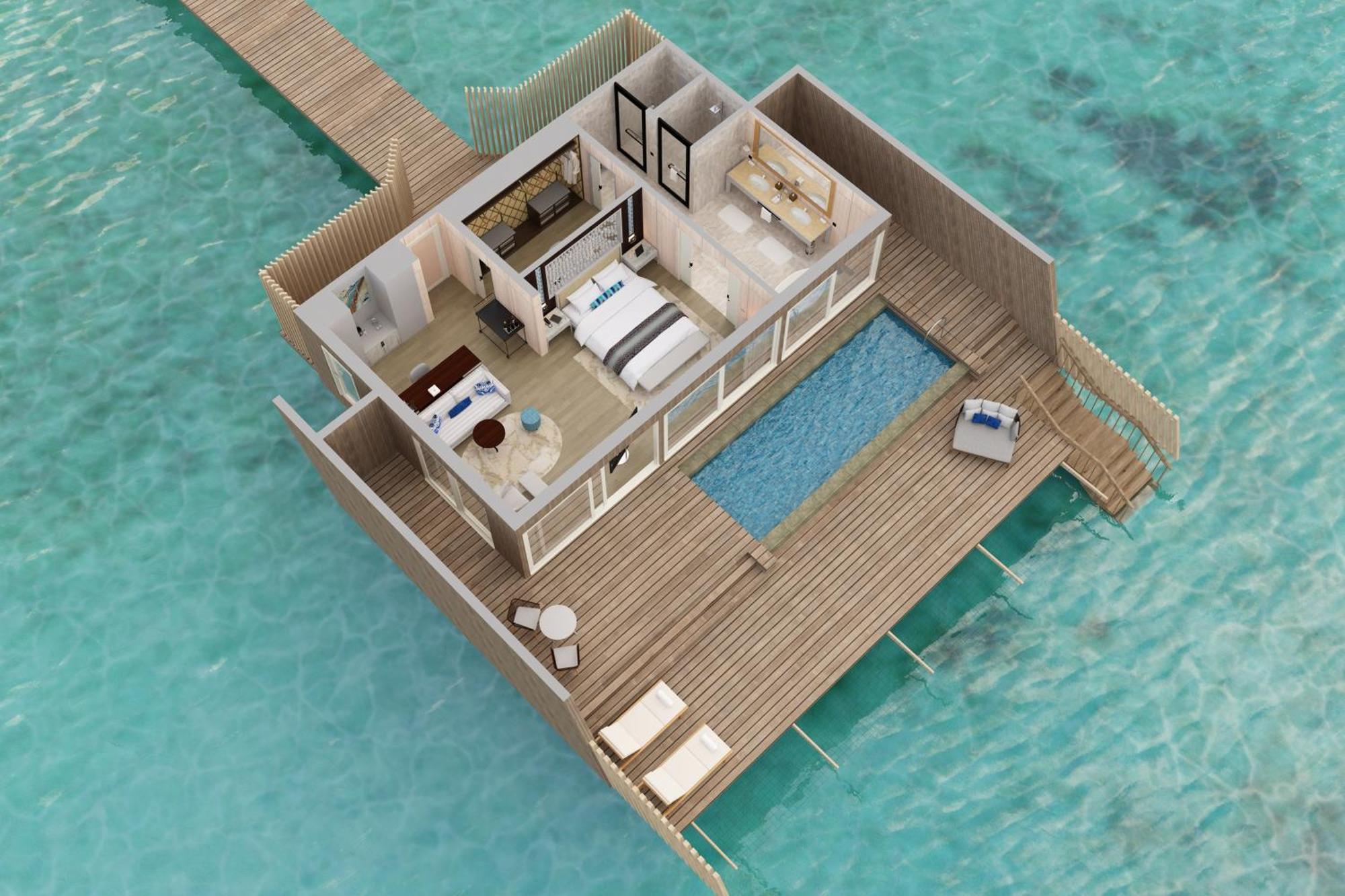 The St. Regis Maldives Vommuli Resort Hulhudheli Εξωτερικό φωτογραφία