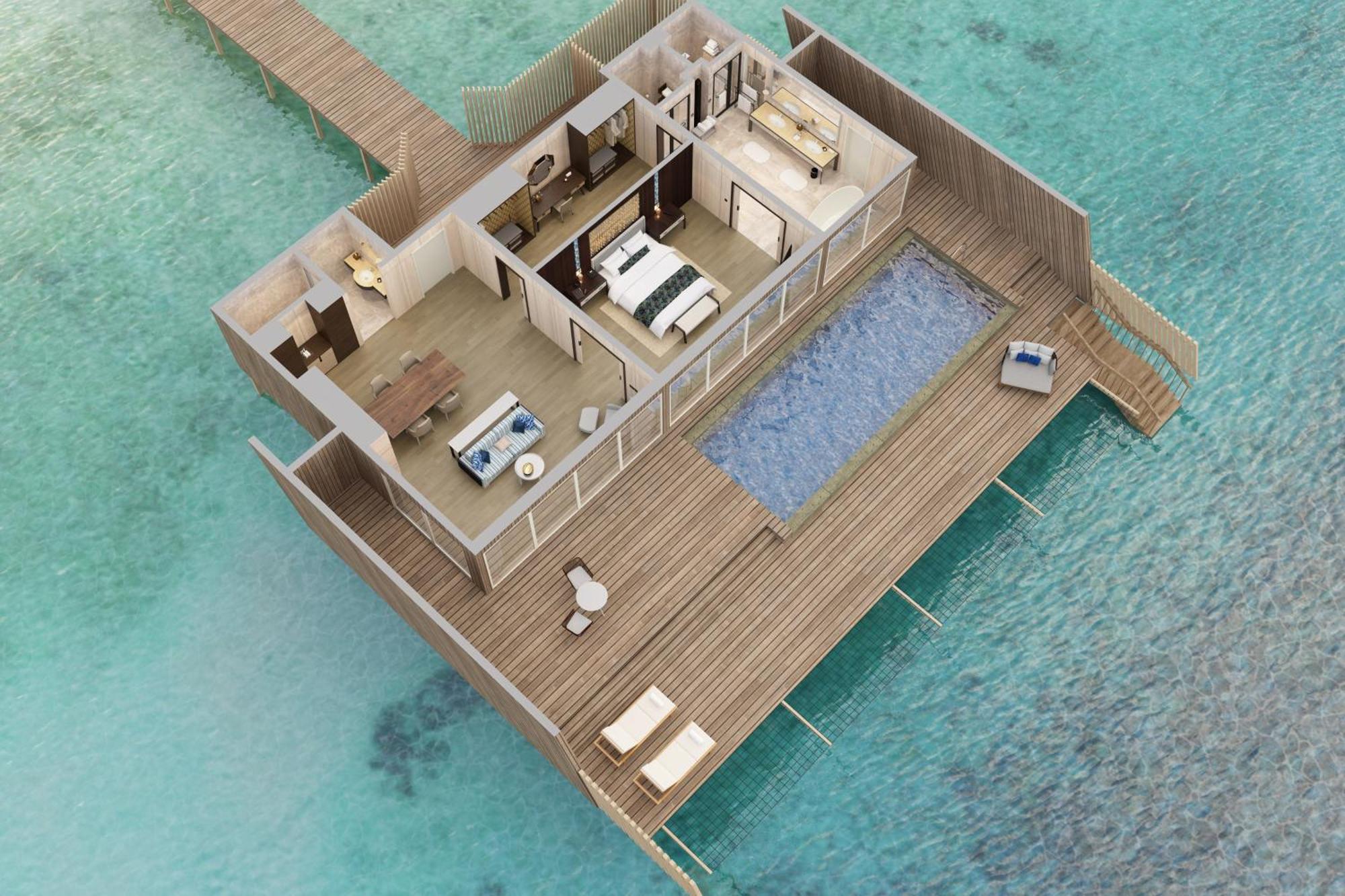 The St. Regis Maldives Vommuli Resort Hulhudheli Εξωτερικό φωτογραφία